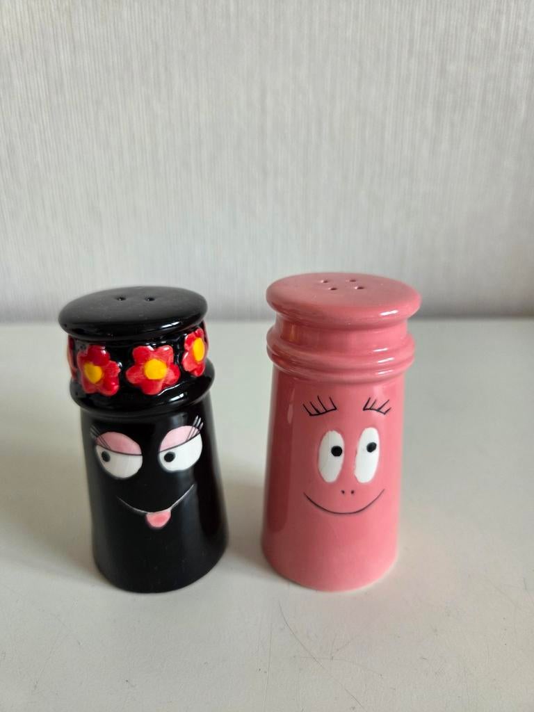 Leuke Barbapapa zout- en peperstrooiers, Ophalen of Verzenden
