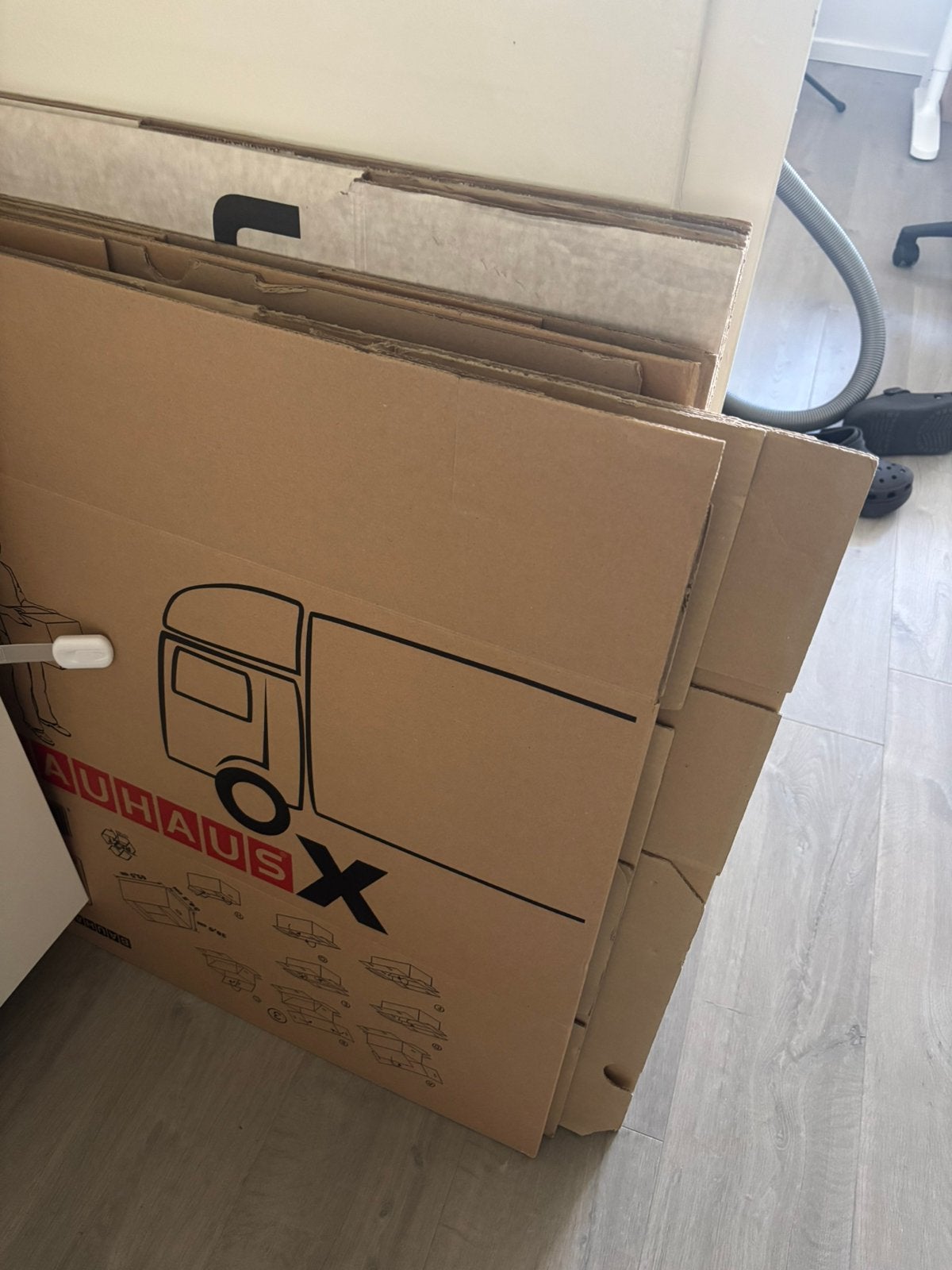 Verhuisdozen / Moving boxes, Ophalen, Doos, Zo goed als nieuw, Minder dan 40 cm