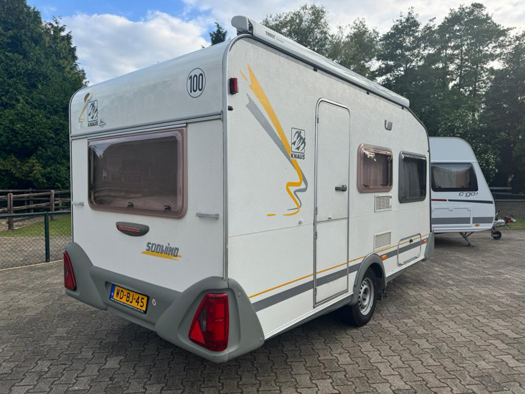 Keurige KNAUS SUDWIND 400TK *stapelbed*mover*cas.luifel*tent, Caravans en Kamperen, Caravans, Bedrijf, 750 - 1000 kg, 4 tot 5 meter