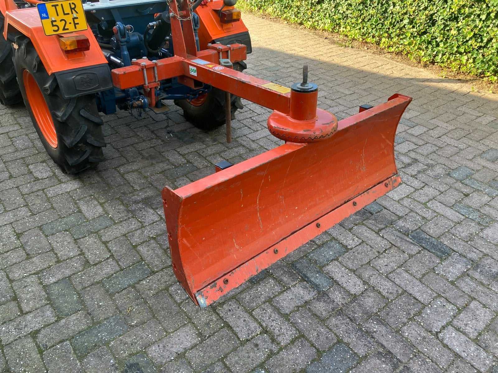 Grondschuif minitractor grondschaaf egalisatieschuif, Doe-het-zelf en Verbouw, Ophalen, Zo goed als nieuw