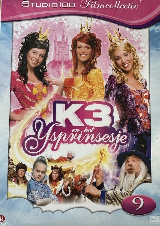 K3 en het IJsprinsesje DVD, Alle leeftijden, Ophalen of Verzenden, Zo goed als nieuw, Concert