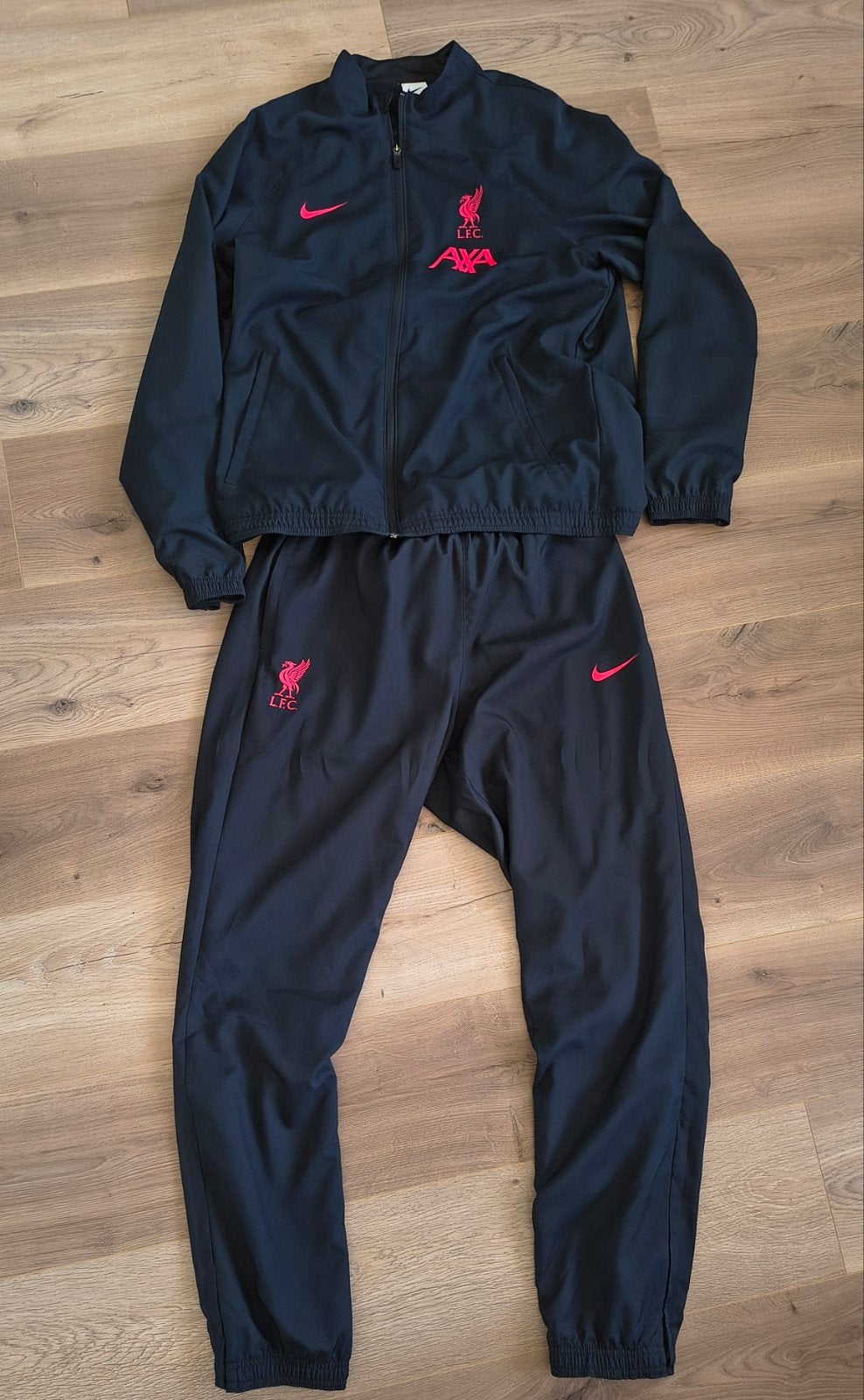 Liverpool FC Nike Trainingspak - Maat L, Maat 52/54 (L), Zwart, Nike, Ophalen of Verzenden