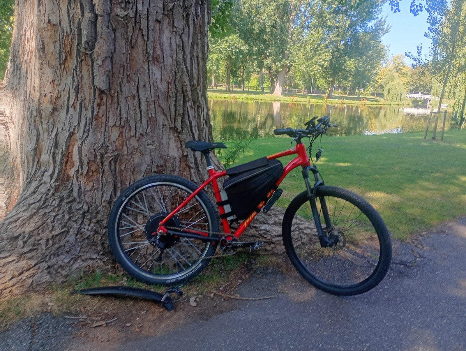 elektrische fiets conversion kit waardepeiling, 24 inch of meer, Stuur 360° draaibaar, Merida, Aluminium