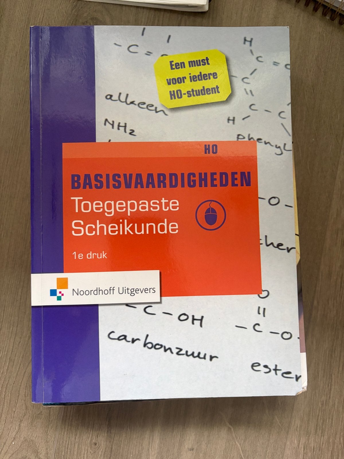 Basisvaardigheden Toegepaste Scheikunde 1e druk HBO, Boeken, Ophalen of Verzenden, Beta, Zo goed als nieuw, HBO