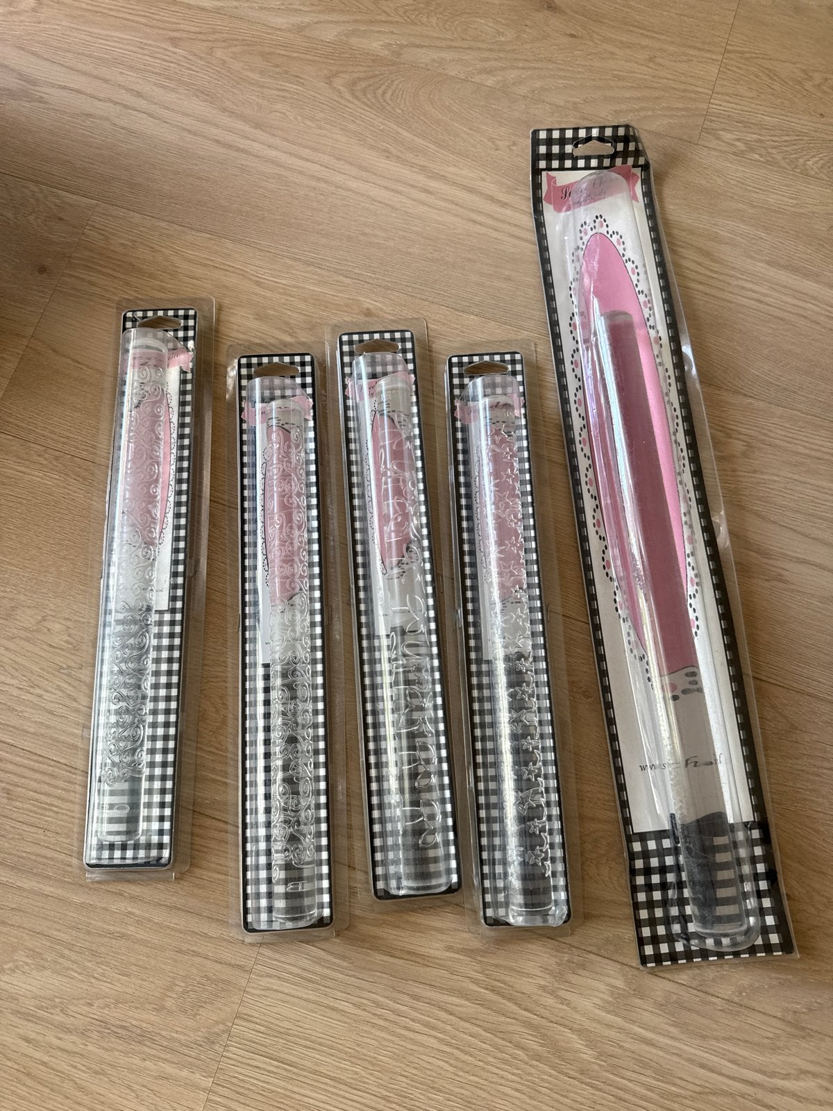 Structuur roller voor taarten - diverse patronen, Ophalen of Verzenden, Nieuw, Taarten, Versiering