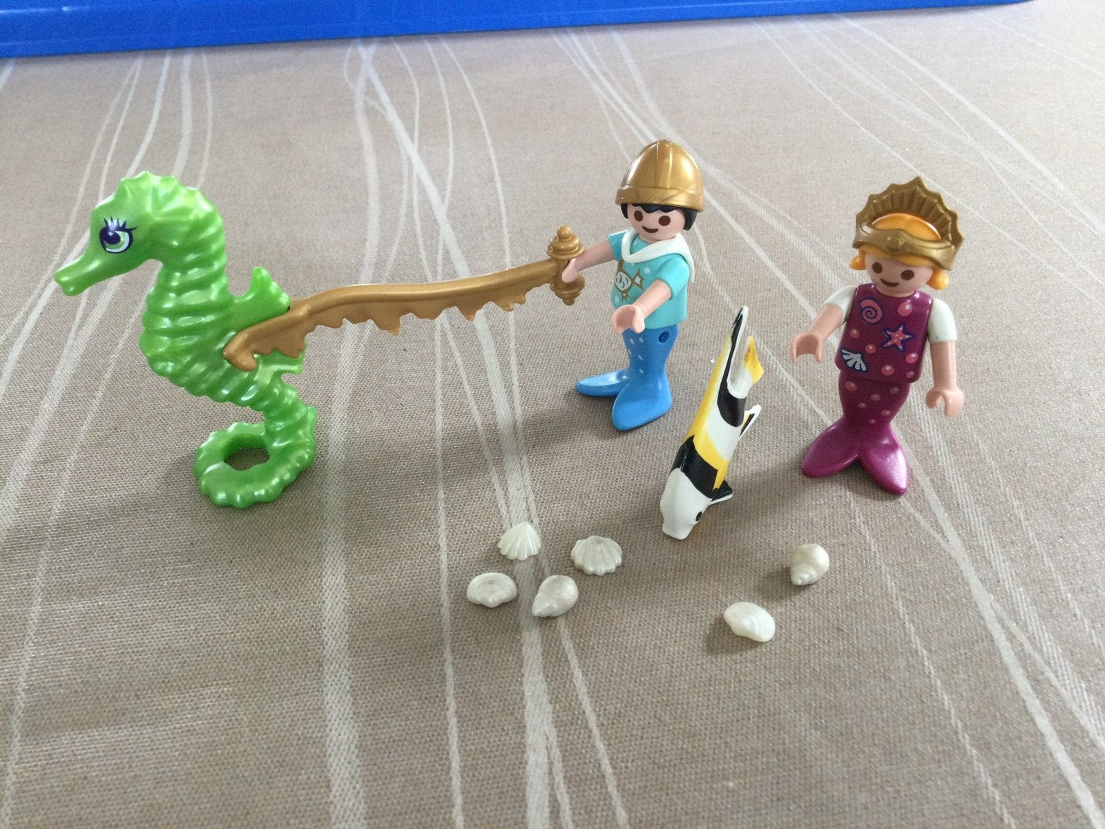 Playmobil,zeepaard met prins en prinses 4814, Ophalen of Verzenden, Zo goed als nieuw