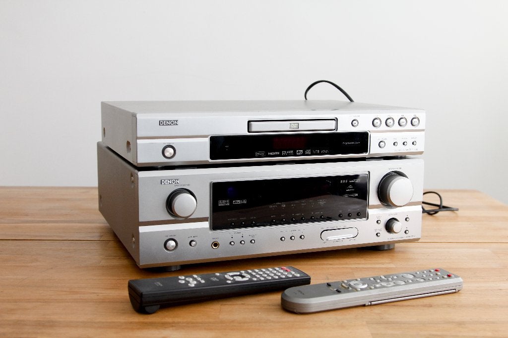 Denon AVR-1705 receiver + 1730 dvd/cd speler, Ophalen, Gebruikt, -, Denon