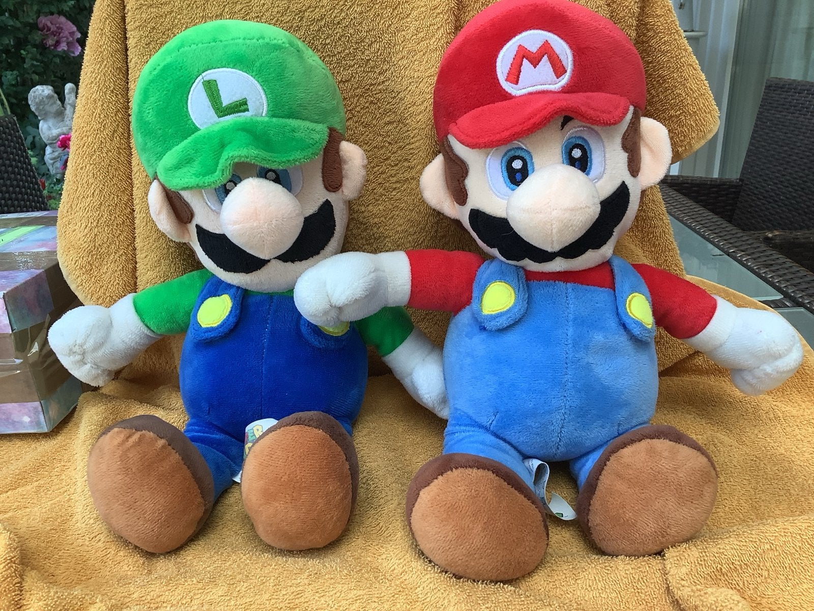 Super leuke Mario en Luigi knuffels - Steun KIKA, Overige typen, Ophalen of Verzenden, Zo goed als nieuw, Nintendo
