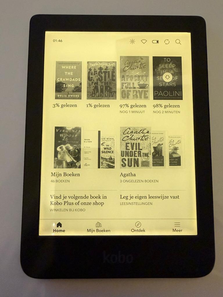 Kobo Clara HD E-reader | Kabel | nette staat, Kobo, Kobo, 8 GB, Verzenden