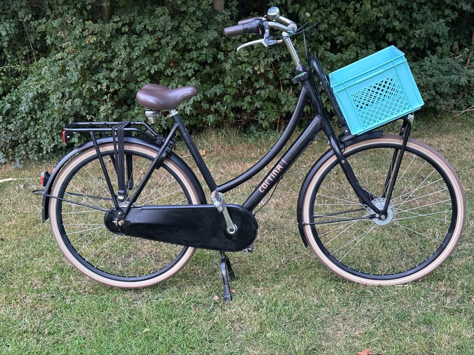 Cortina u4 transportfiets damesfiets 28 inch Z.G.A.N, 56 cm of meer, Ophalen of Verzenden, Zo goed als nieuw, Handrem