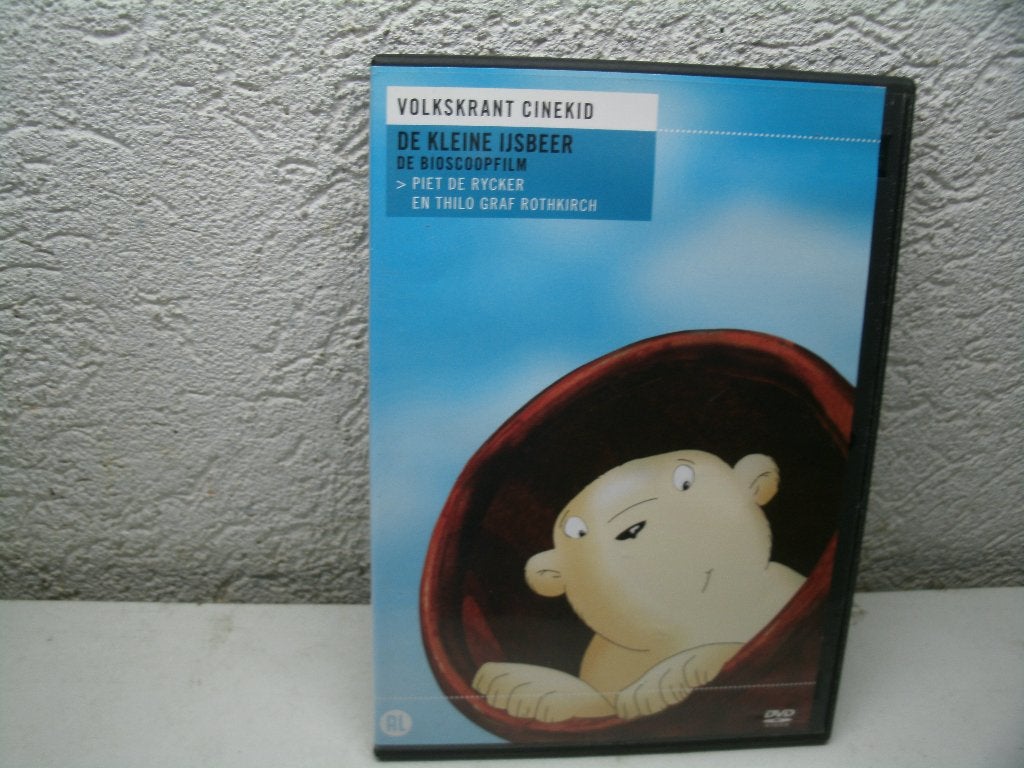 dvd 165k de kleine ijsbeer volkskrant cinekid, Cd's en Dvd's, Alle leeftijden, Ophalen of Verzenden, Zo goed als nieuw