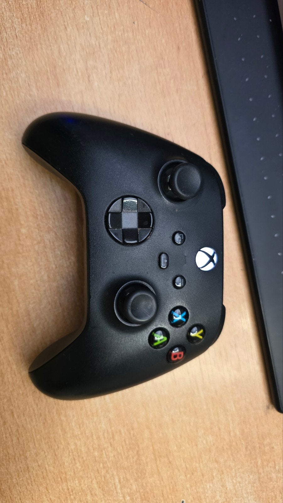 Xbox Series X/S Controller Zwart - Goede staat, Gebruikt, Ophalen of Verzenden, Controller, Draadloos