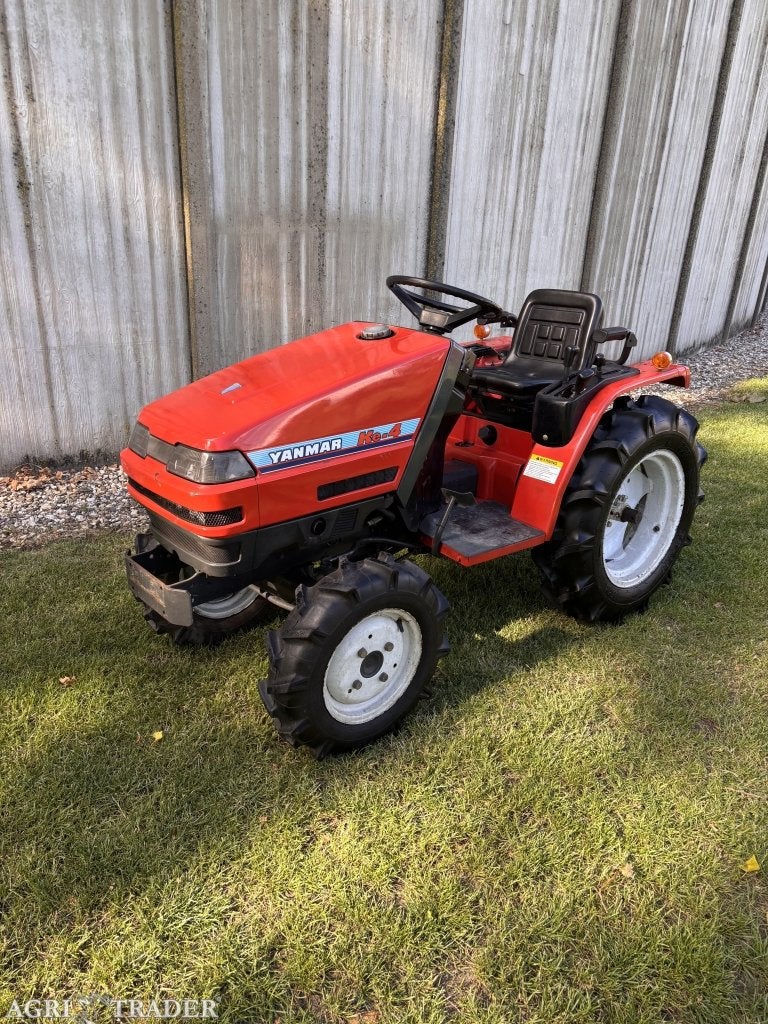 Yanmar KE-4 minitractor met 4wd - 17 pk - incl. beurt, Yanmar, -, -, Voertuig of Aanhanger