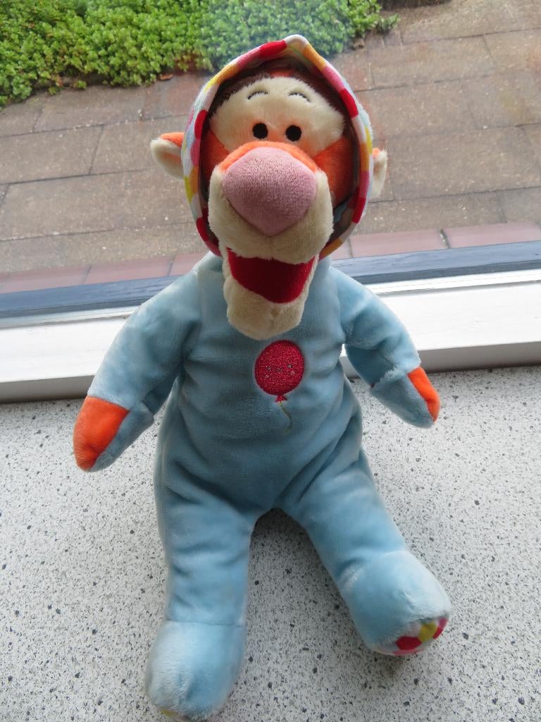 Teigetje in blauw pakje met rode ballon merk Nicotoy, Ophalen of Verzenden, Zo goed als nieuw, Overige typen