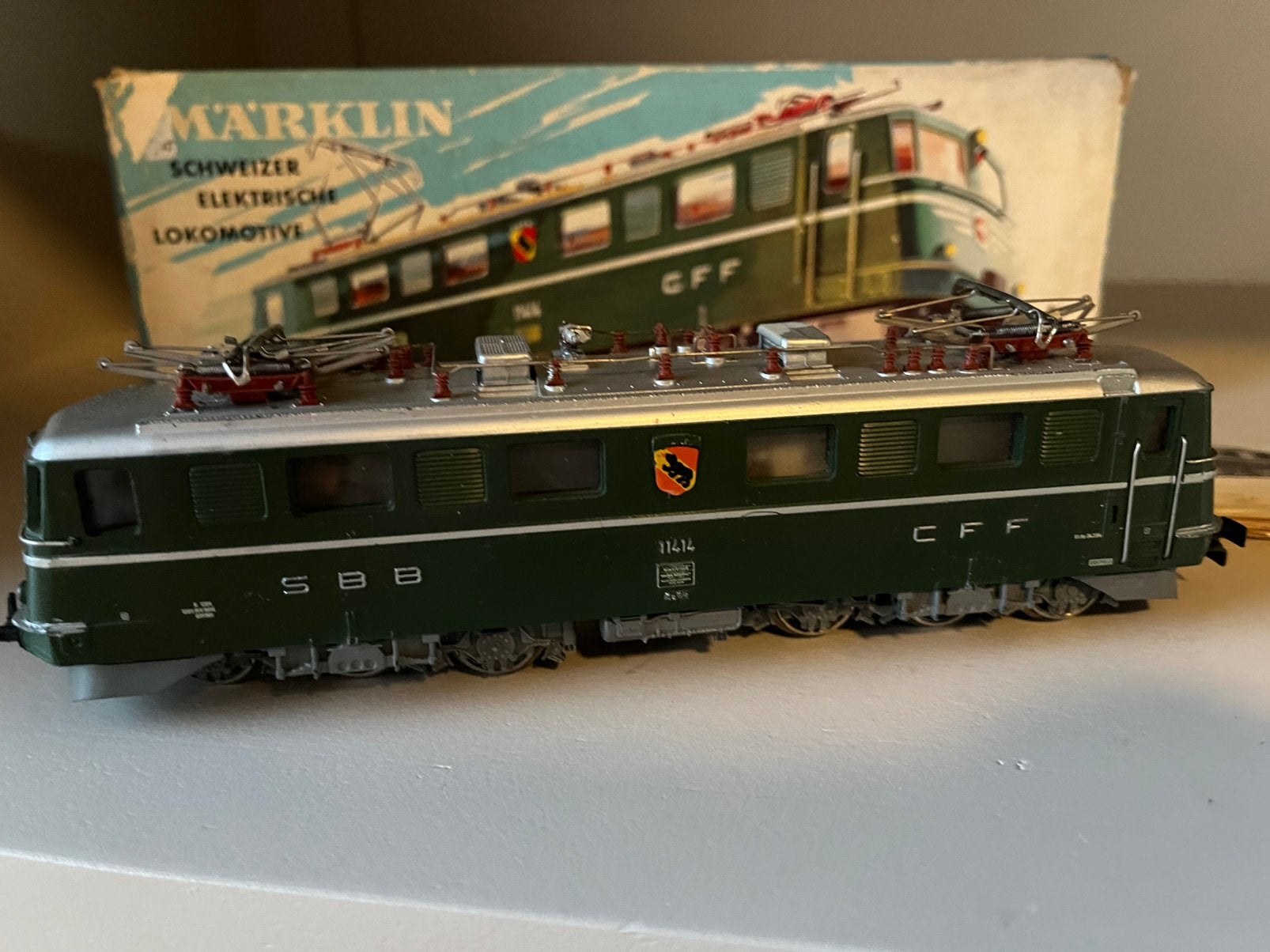 Marklin 3050 analoog ovp, Wisselstroom, Locomotief, Ophalen of Verzenden, Zo goed als nieuw