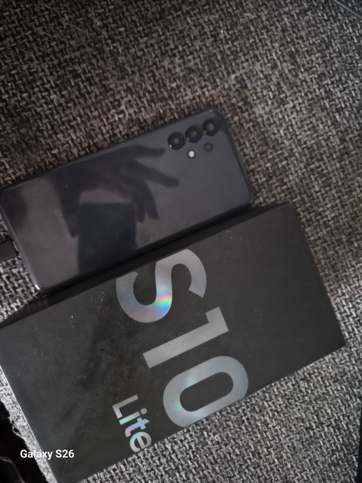 Samsung S10 Lite - Gebruikt, in goede staat, met doos, Telecommunicatie, Gebruikt, Zwart, Touchscreen, Ophalen of Verzenden