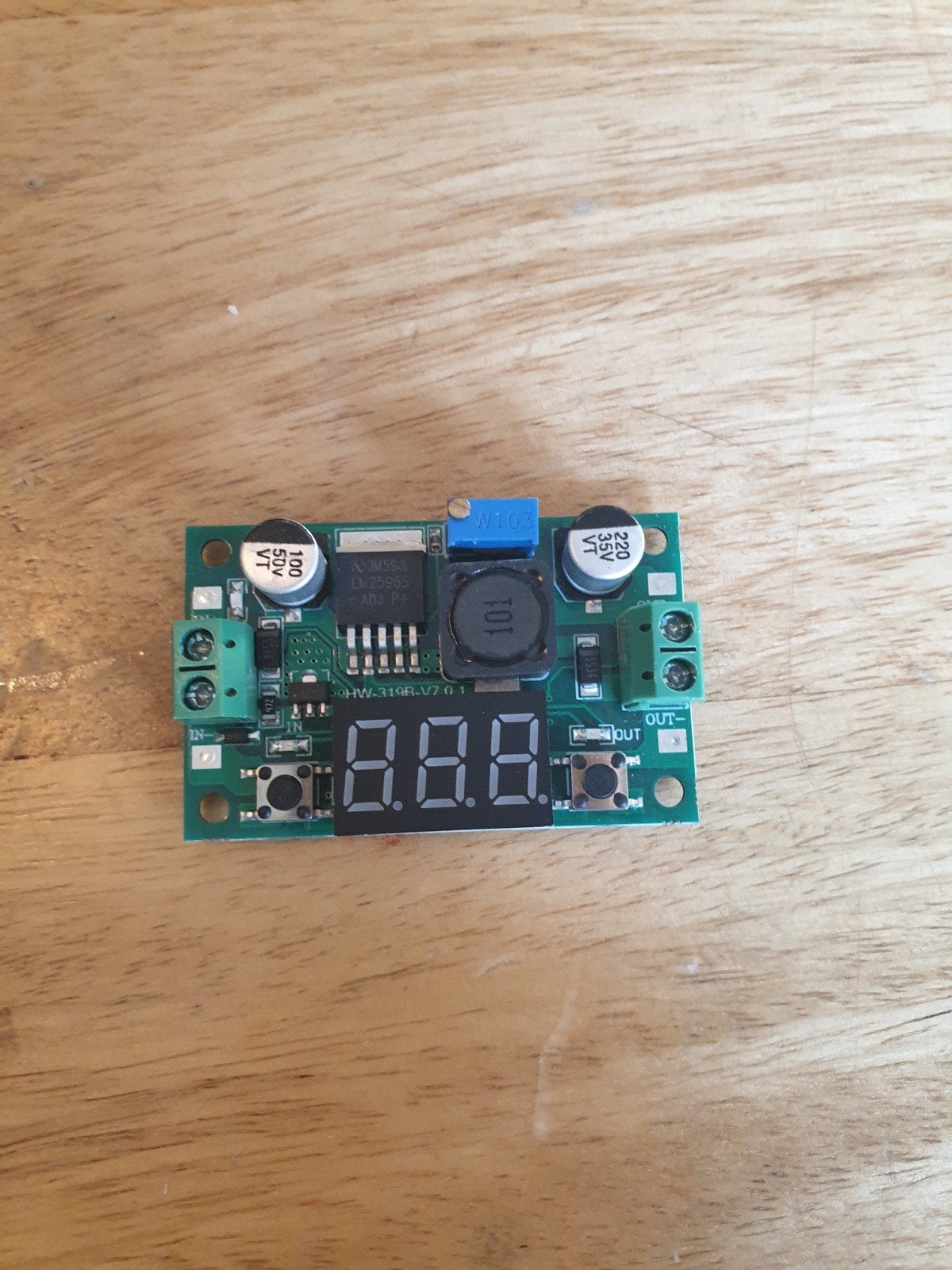 LM2596 DC-DC Adjustable Step-Down Power Module, Hobby en Vrije tijd, Ophalen, Gebruikt