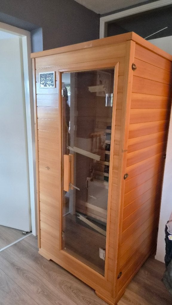 Infrarood Sauna, Ophalen, Zo goed als nieuw, Infrarood, Complete sauna