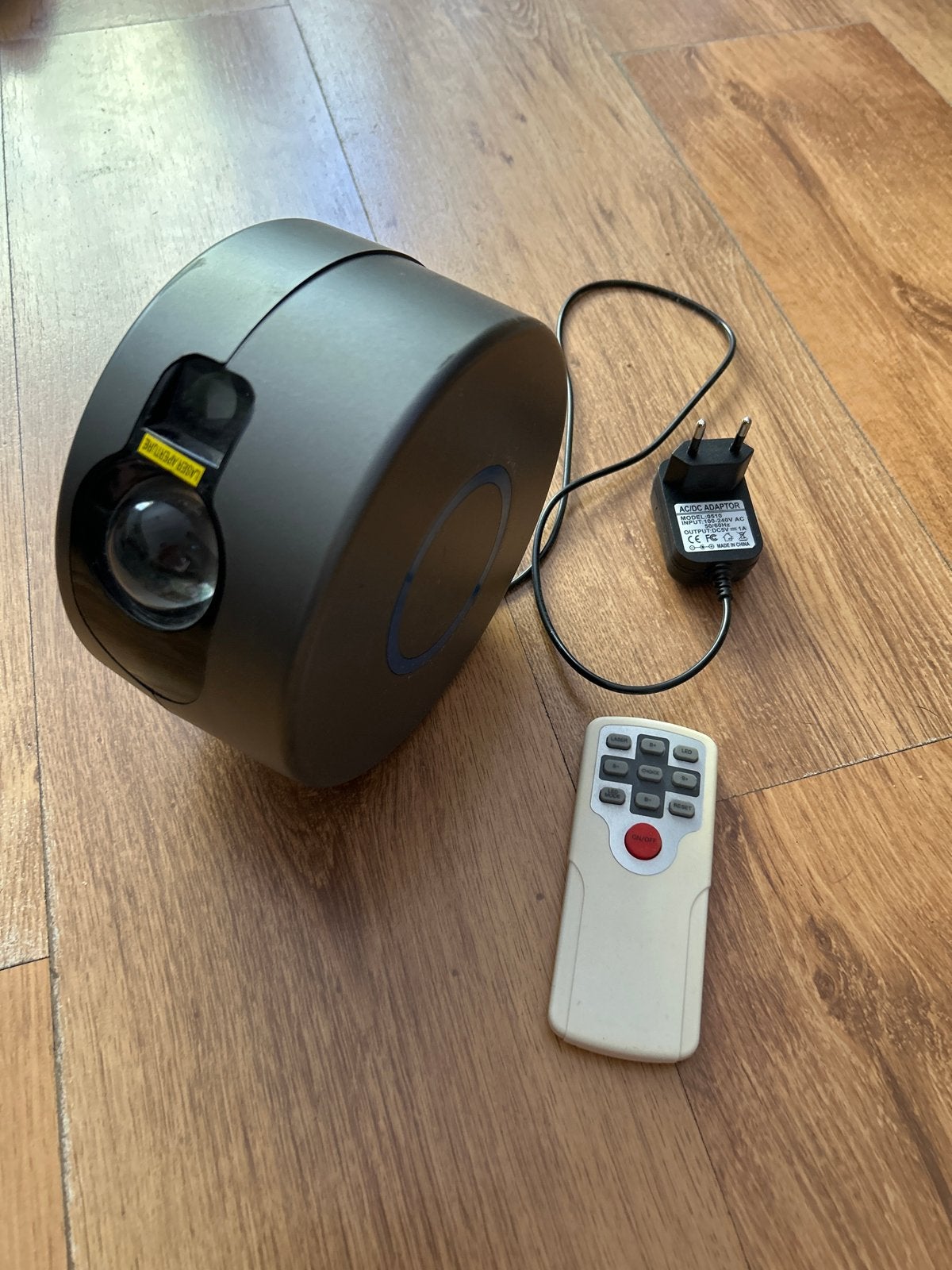 Sterrenhemel projector met afstandsbediening, Huis en Inrichting, Lampen | Overige, Overige merken, Met afstandsbediening, Kunststof