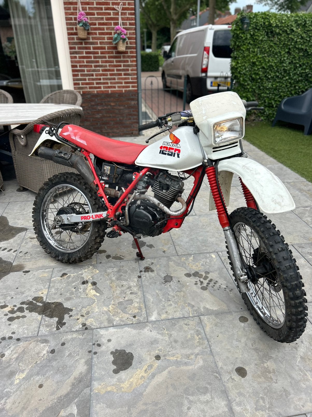 Honda xl 125cc 4t zonder kenteken, Ophalen, Zo goed als nieuw