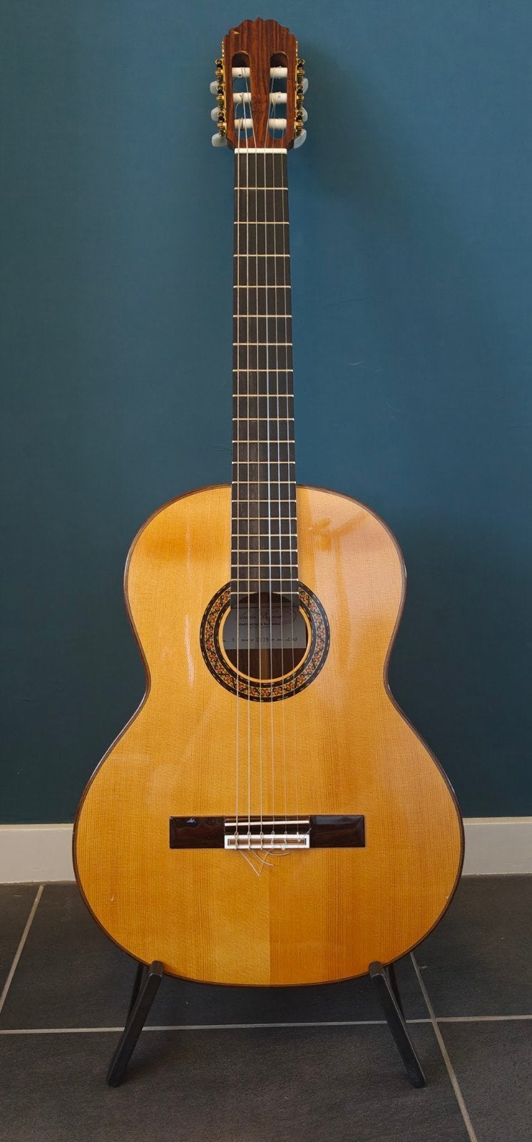Amalio Burguet Model 3 - Spaanse Klassieke Gitaar, Muziek en Instrumenten, Ophalen, Gebruikt, Klassieke of Spaanse gitaar
