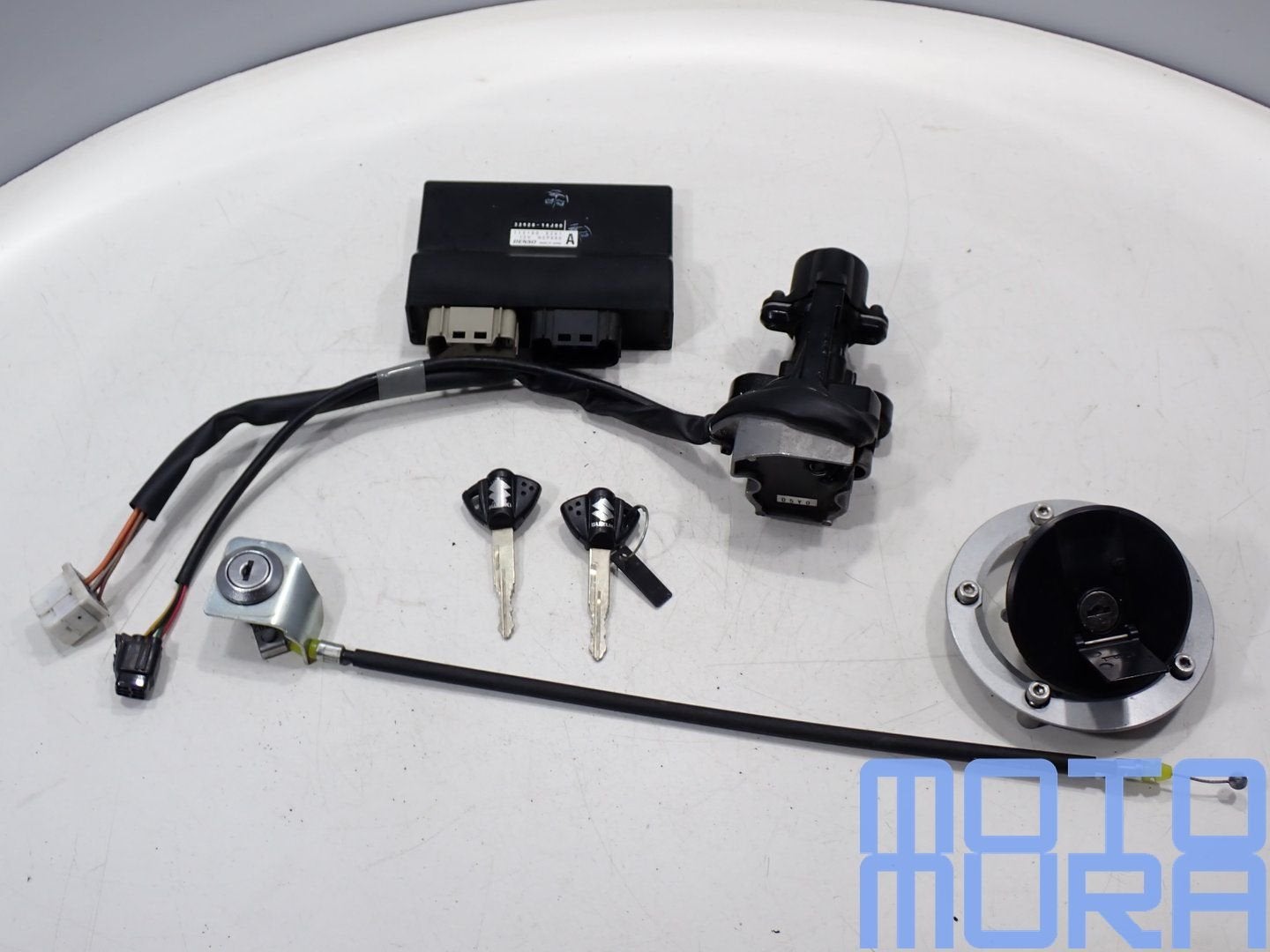 Slotenset met ECU voor de Suzuki GSXR 600 L1 L7 2011 2017 GS, Motoren, Ophalen of Verzenden, -, -, -
