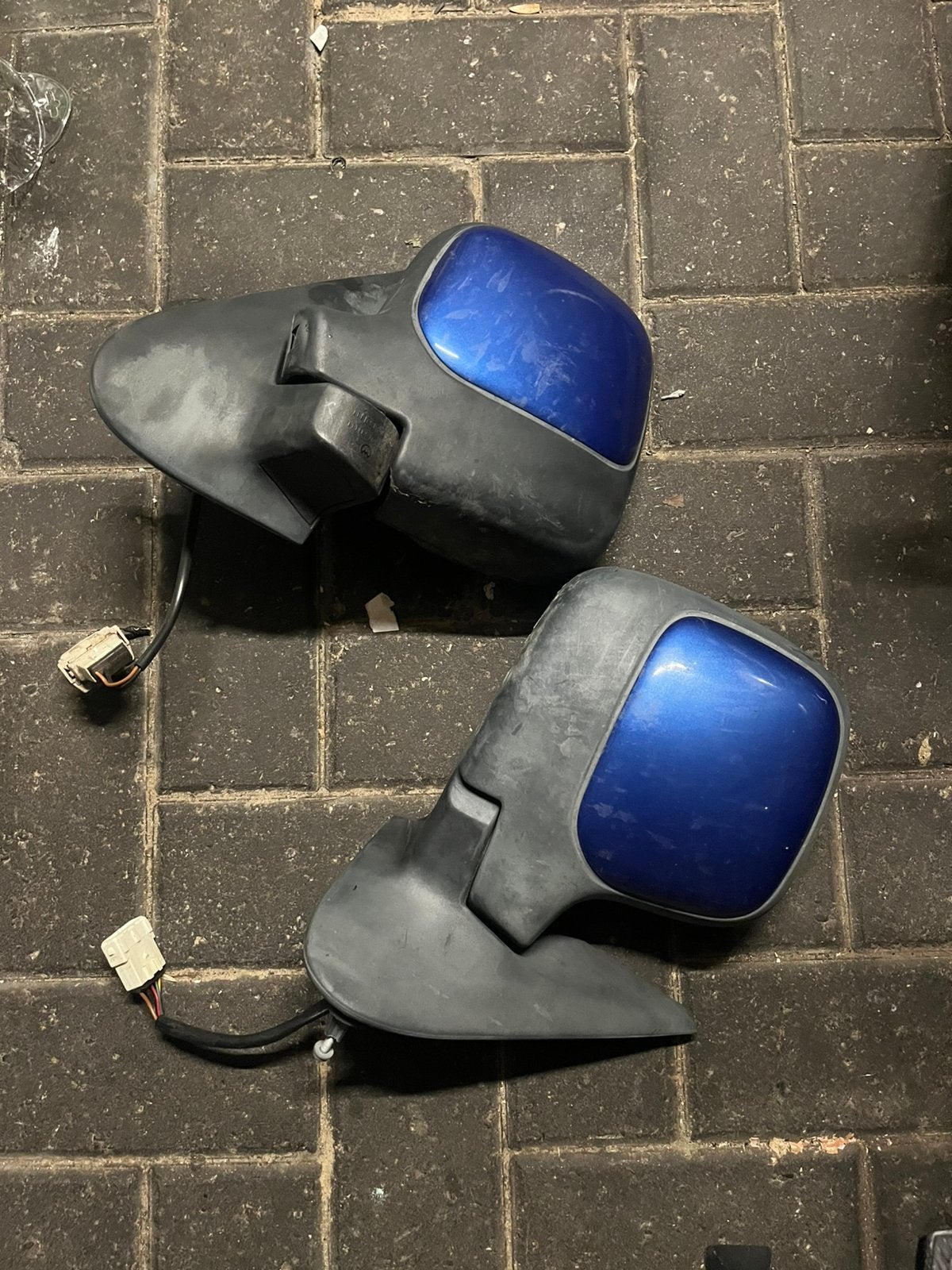 Spiegels berlingo partner blauw metallic, Auto-onderdelen, Ophalen, Citroën