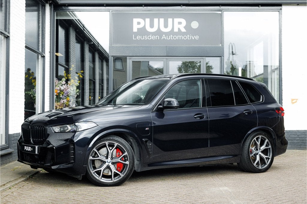 BMW X5 xDrive50e M-Sport Pro Individual Pano - Harman Kardon, Auto's, BMW, Automaat, Gebruikt, Blauw, Overige brandstoffen