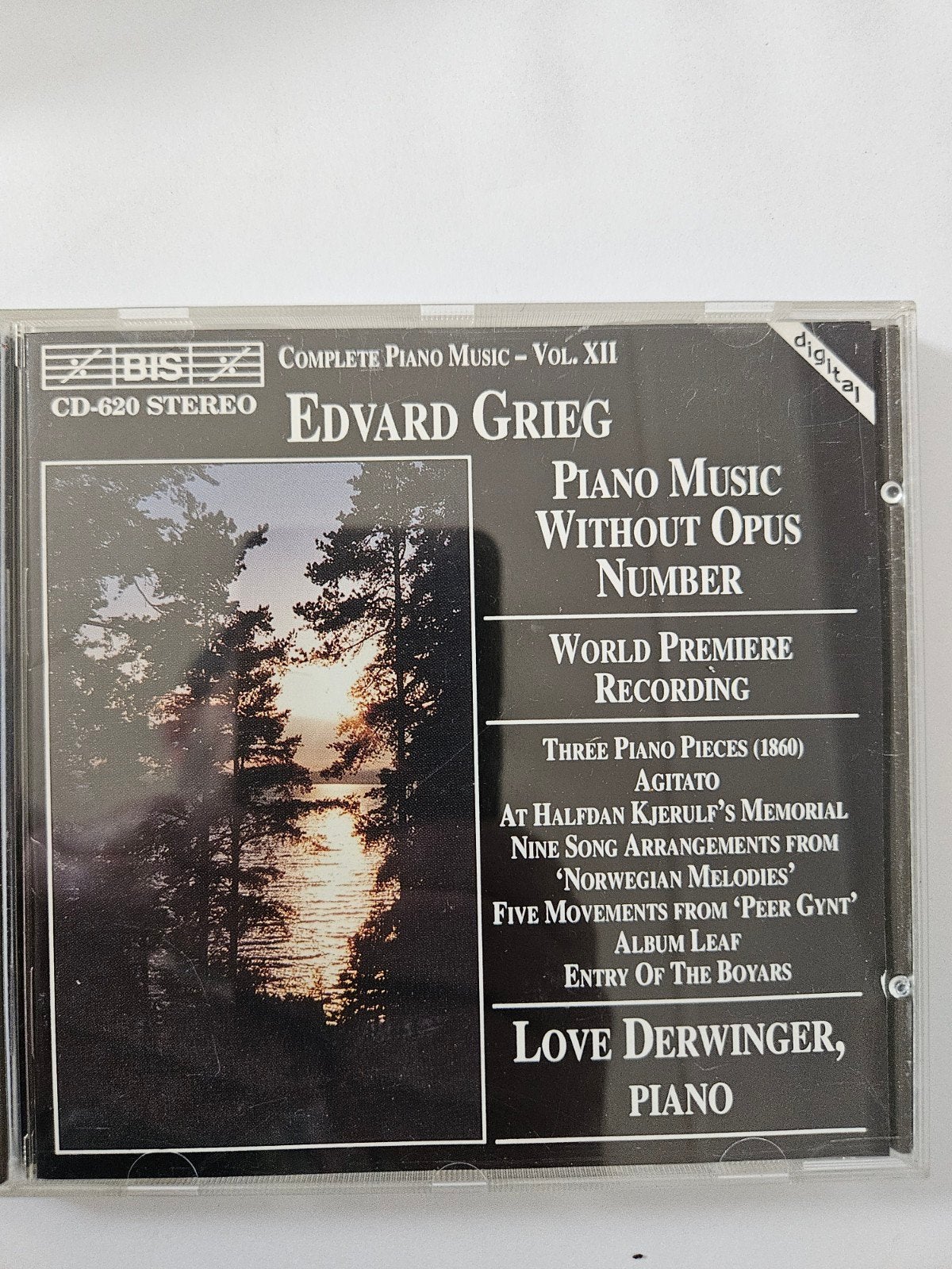 Edvard Grieg - Piano Music Without Opus Number CD, Ophalen of Verzenden, Romantiek, Zo goed als nieuw, Kamermuziek