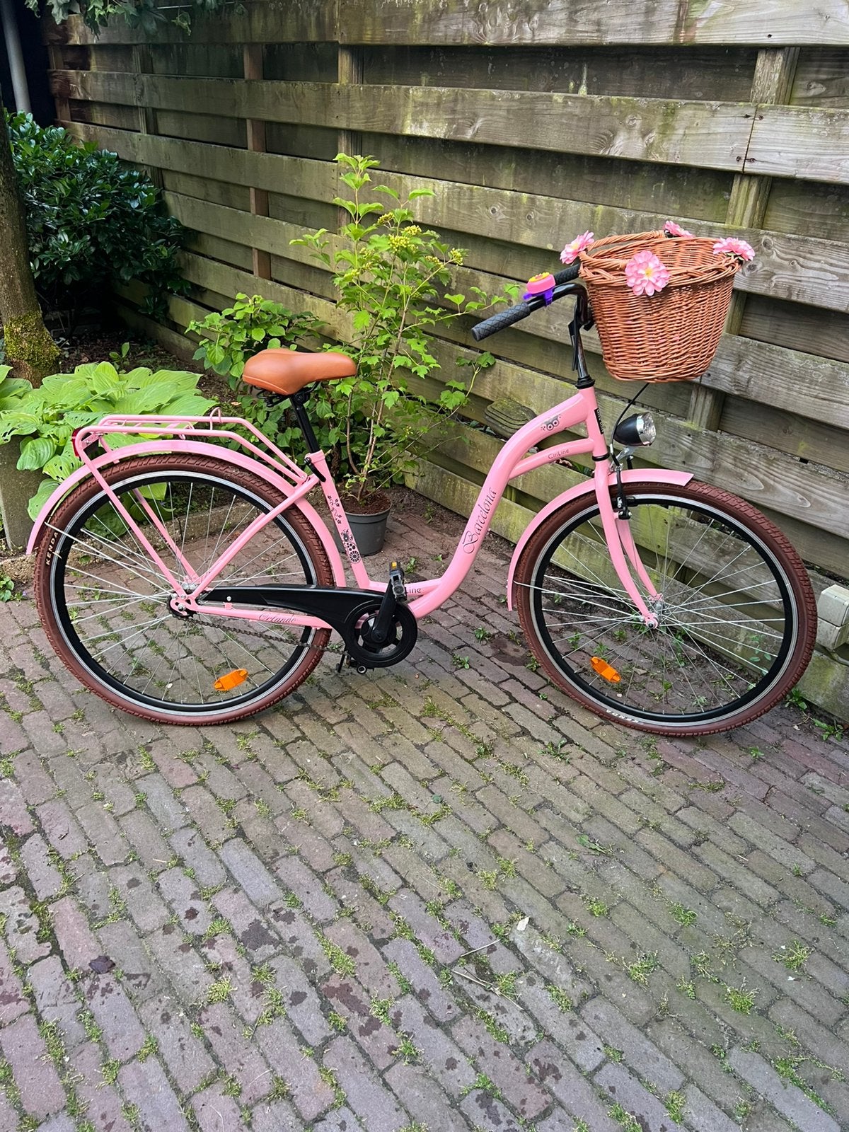 Prachtige ROZE DAMESFIETS en/of MEISJESFIETS, Minder dan 47 cm, Ophalen, Zo goed als nieuw, Staal