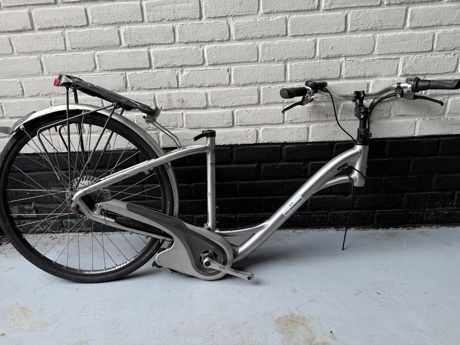 elektrische fiets voor onderdelen flyer, Gebruikt, Motor, Aluminium, Ophalen