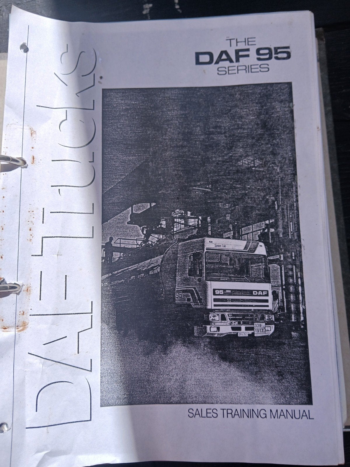 DAF 95 "Sales Training Manuel", Ophalen of Verzenden, Zo goed als nieuw, Overige merken