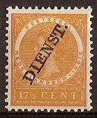 Ned-Indie Dienst 20 postfris 1911, Postzegels en Munten, Postzegels | Nederlands-Indië en Nieuw-Guinea, Verzenden, Postfris, Nederlands-Indië