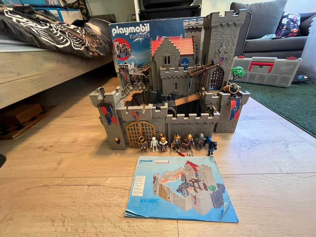 Playmobil ridderkasteel 6000, Ophalen, Zo goed als nieuw