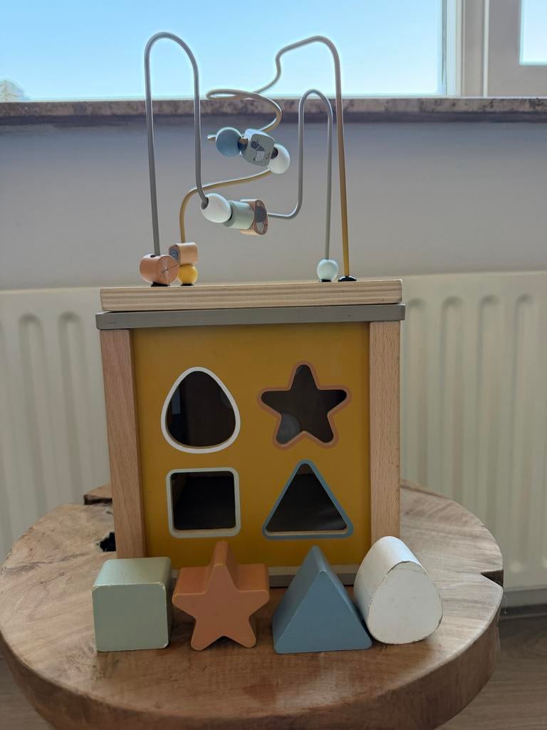 Little Dutch Activiteitenkubus - Gebruikt, Kinderen en Baby's, Speelgoed | Houten speelgoed, Ophalen, Gebruikt, Overige typen