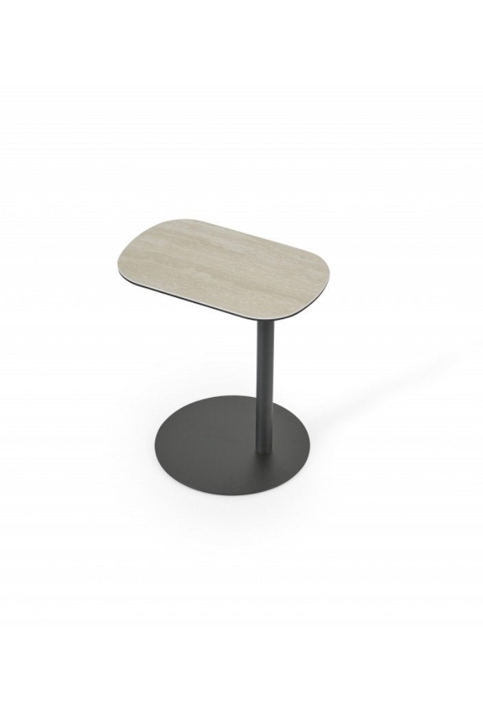 Bijzettafel Montel, Overige materialen, Minder dan 55 cm, Zo goed als nieuw, Ovaal