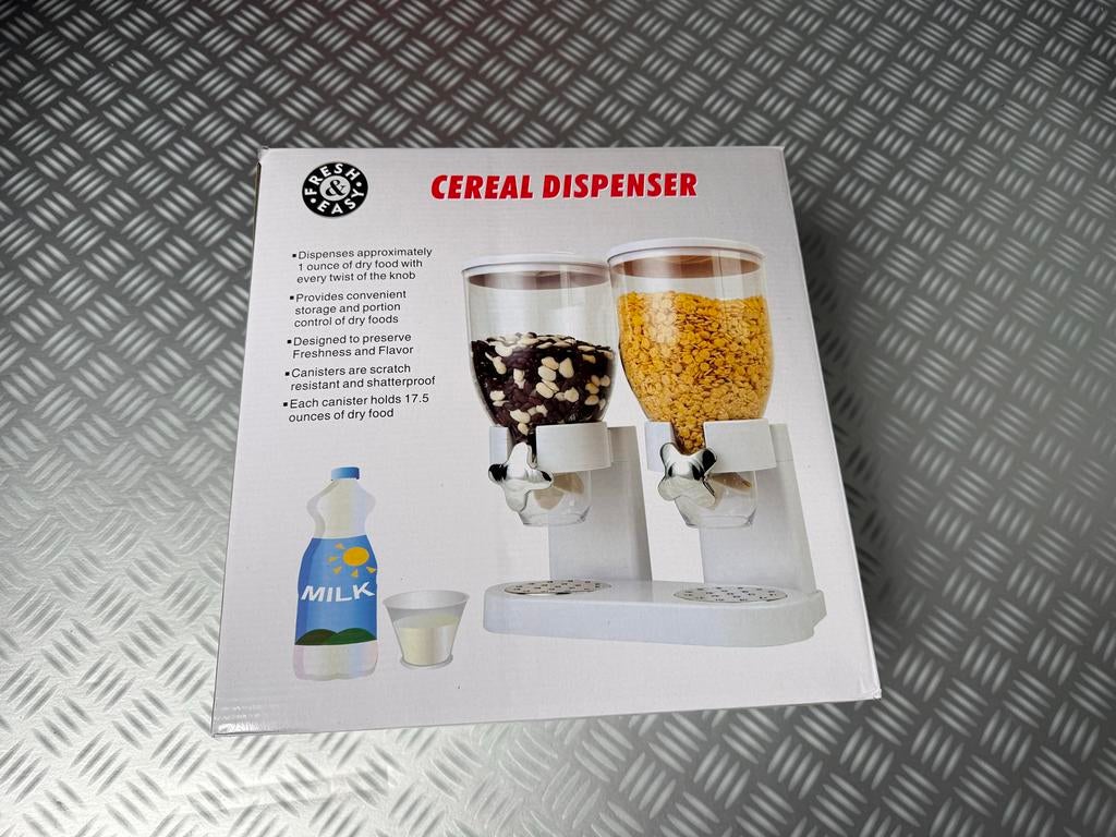 Cereal Dispenser - Dubbele Graandispenser, Ophalen of Verzenden, Nieuw