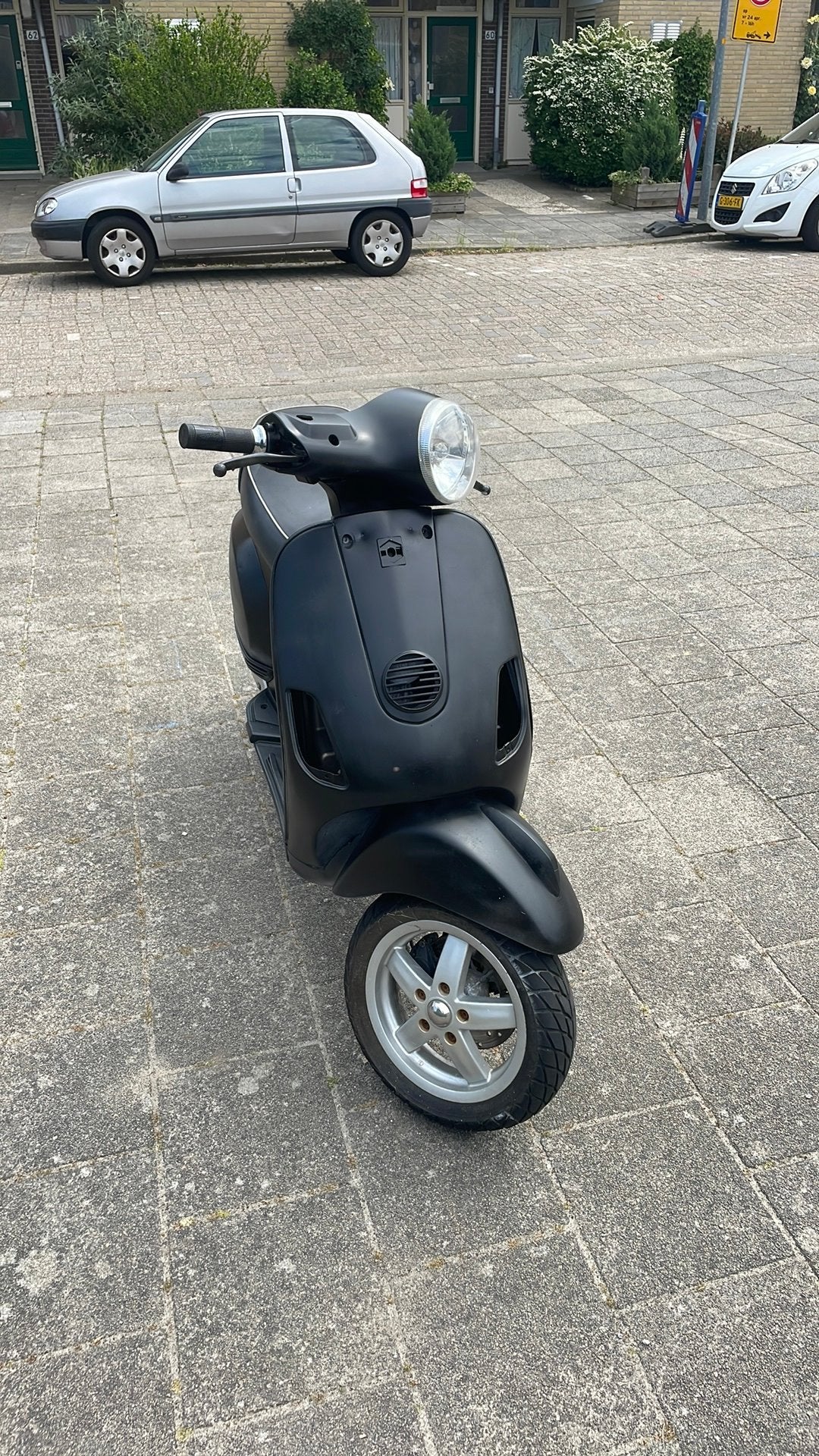 Vespa lx blauw, Ophalen, Zo goed als nieuw, Benzine, Vespa LX