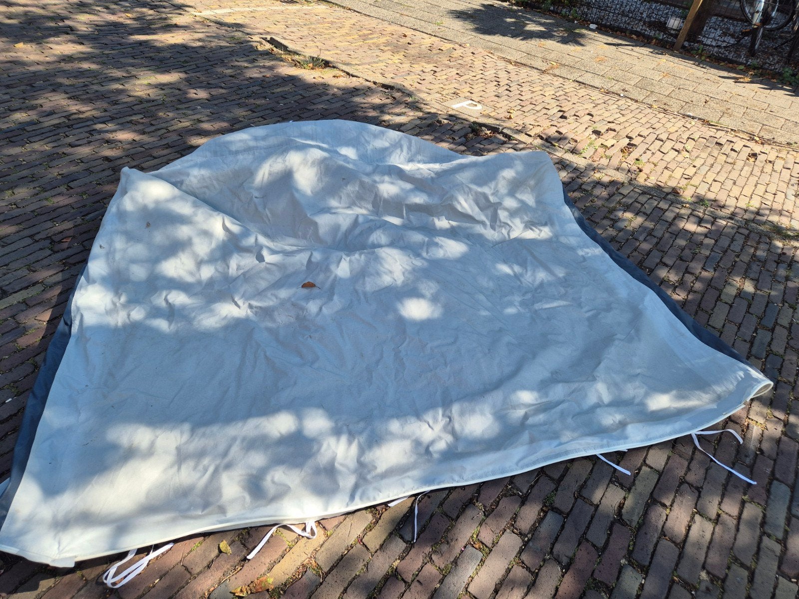 gratis zijtent, Caravans en Kamperen, Tenten, Ophalen, Gebruikt