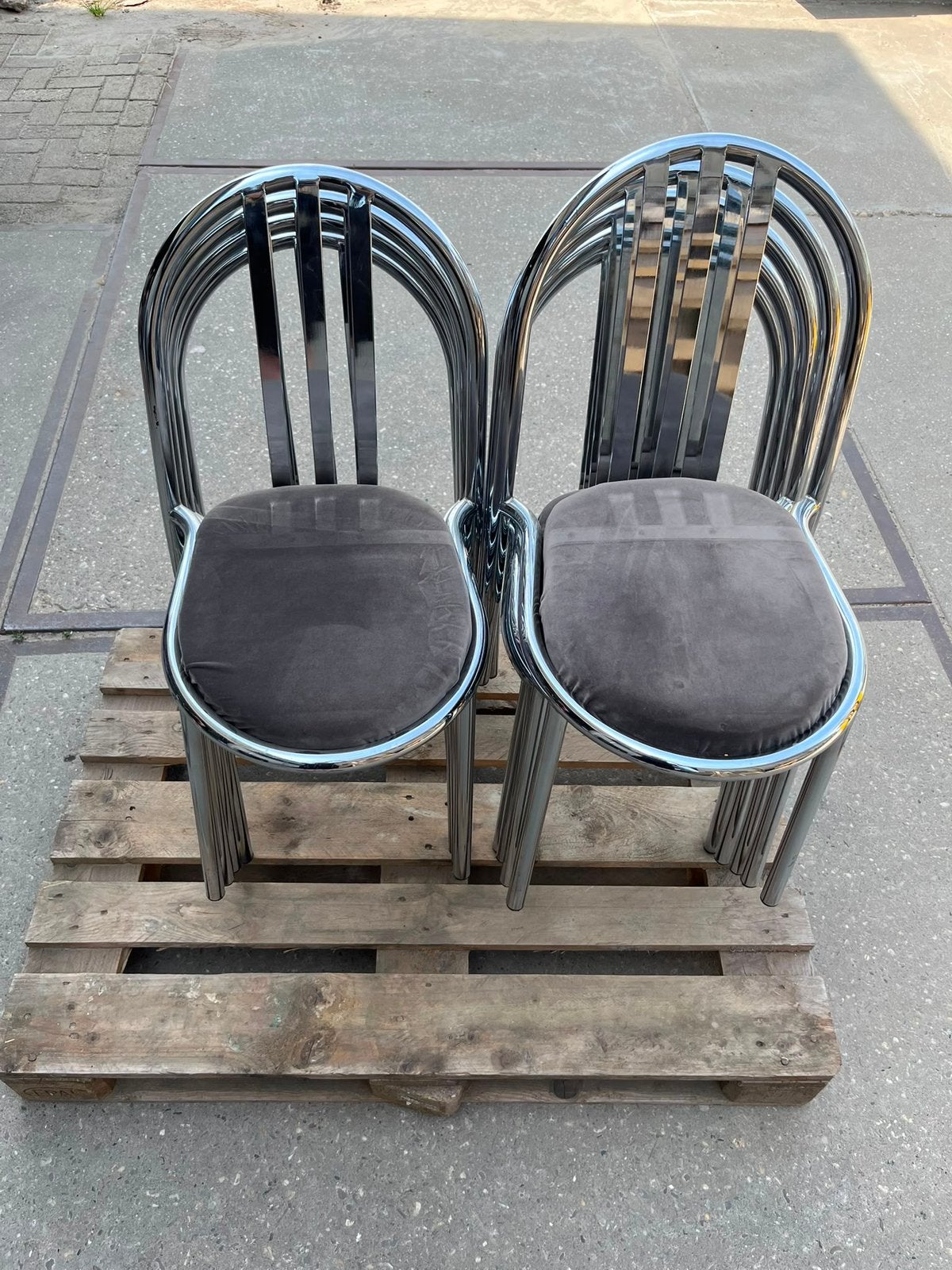 Stevige stoelen met zachte bekleding!, Ophalen, Overige materialen, Overige kleuren, Zo goed als nieuw