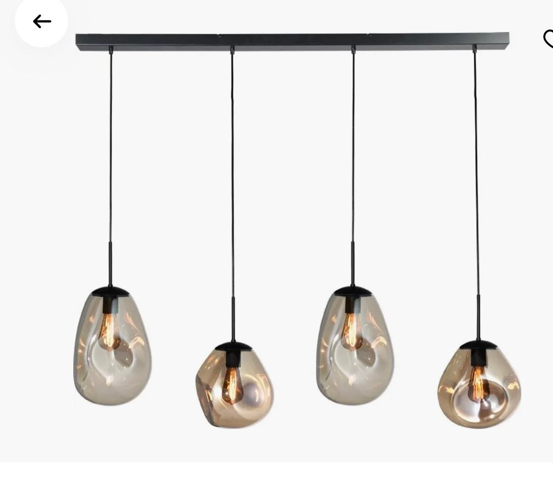 Masterlight hanglamp bold lava, Ophalen, Nieuw