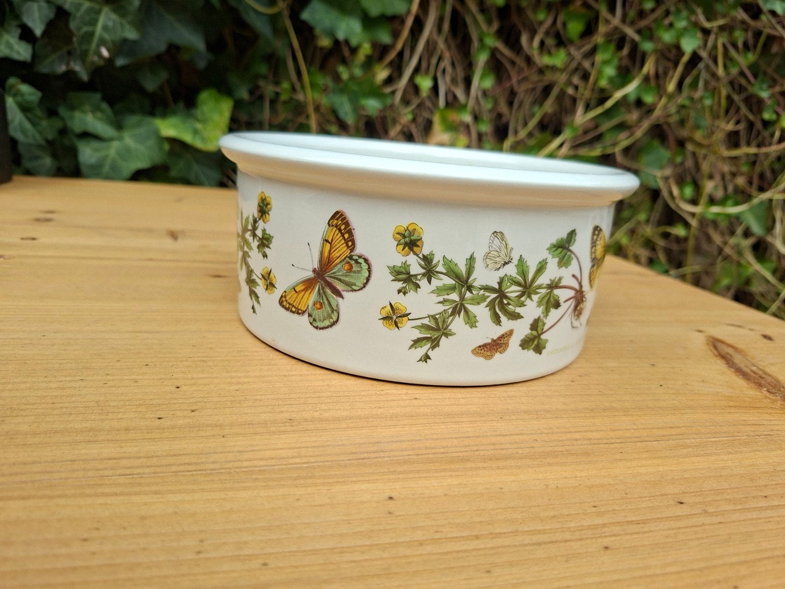 Vintage Portmeirion Botanic Garden Ovenschaal Vlinders, Ophalen of Verzenden