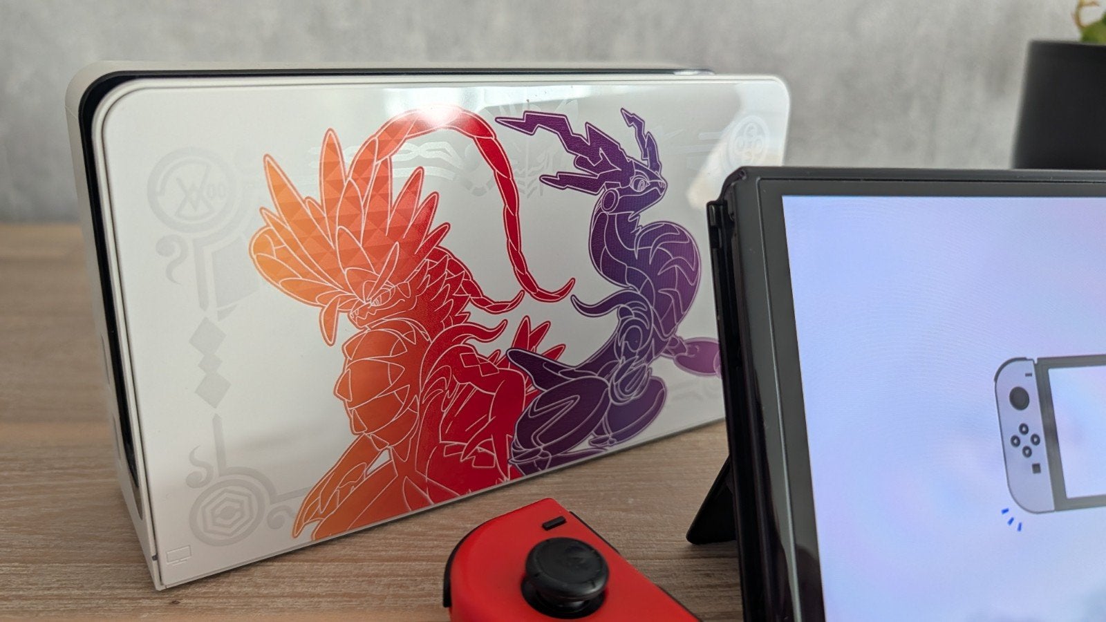 Nintendo Switch OLED Pokémon Scarlet & Violet, Spelcomputers en Games, Spelcomputers | Nintendo Switch, Ophalen of Verzenden, Zo goed als nieuw