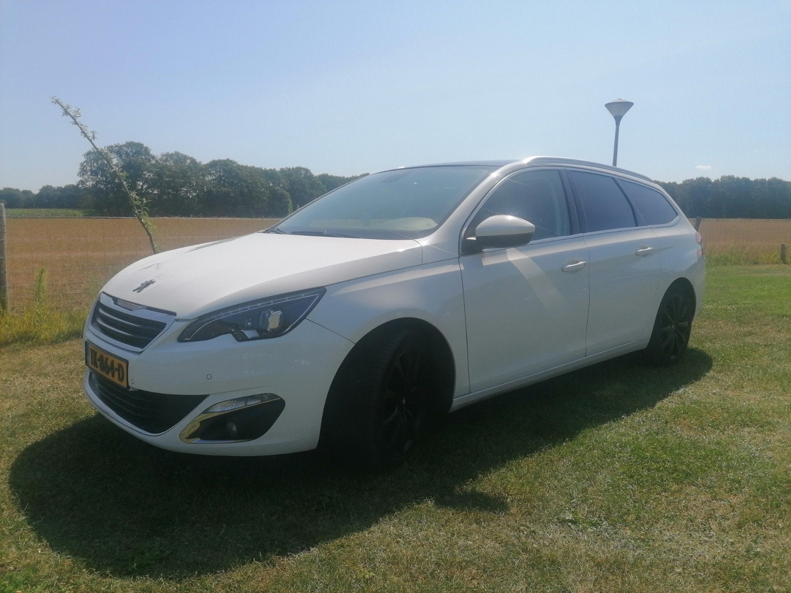 Peugeot 308 1.6 E-hdi 88 KW SW 2015 Wit, Voorwielaandrijving, Stof, 4 cilinders, Wit