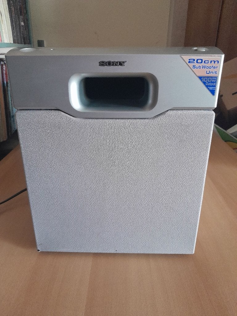 Zware Sony Actieve Subwoofer SA-WMSP3 ( 100 Watt ) izgs, Audio, Tv en Foto, Ophalen, AUX-ingang, Subwoofer, Zo goed als nieuw