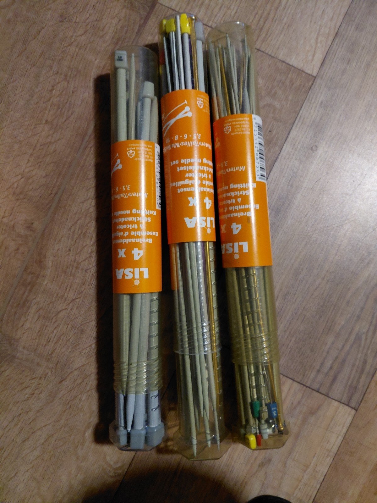 Nieuwe breinaalden set van oma, Hobby en Vrije tijd, Breien en Haken, Ophalen of Verzenden, Nieuw, Breien, Naald