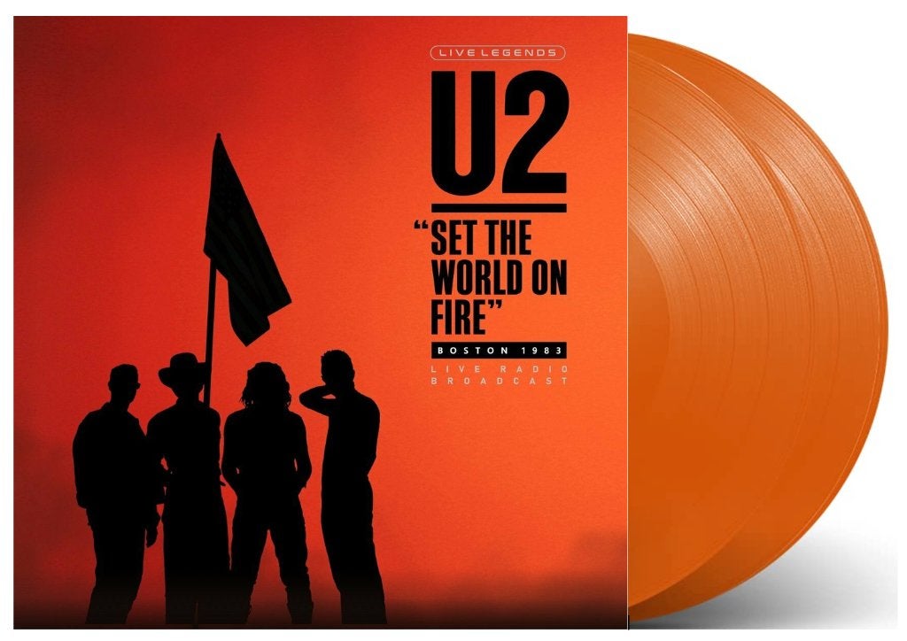 Vinyl 2LP U2 Set The World On Fire Live 83 ORANGE Vinyl NEW, Pop, 12 inch, Nieuw in verpakking, Dubbel-LP