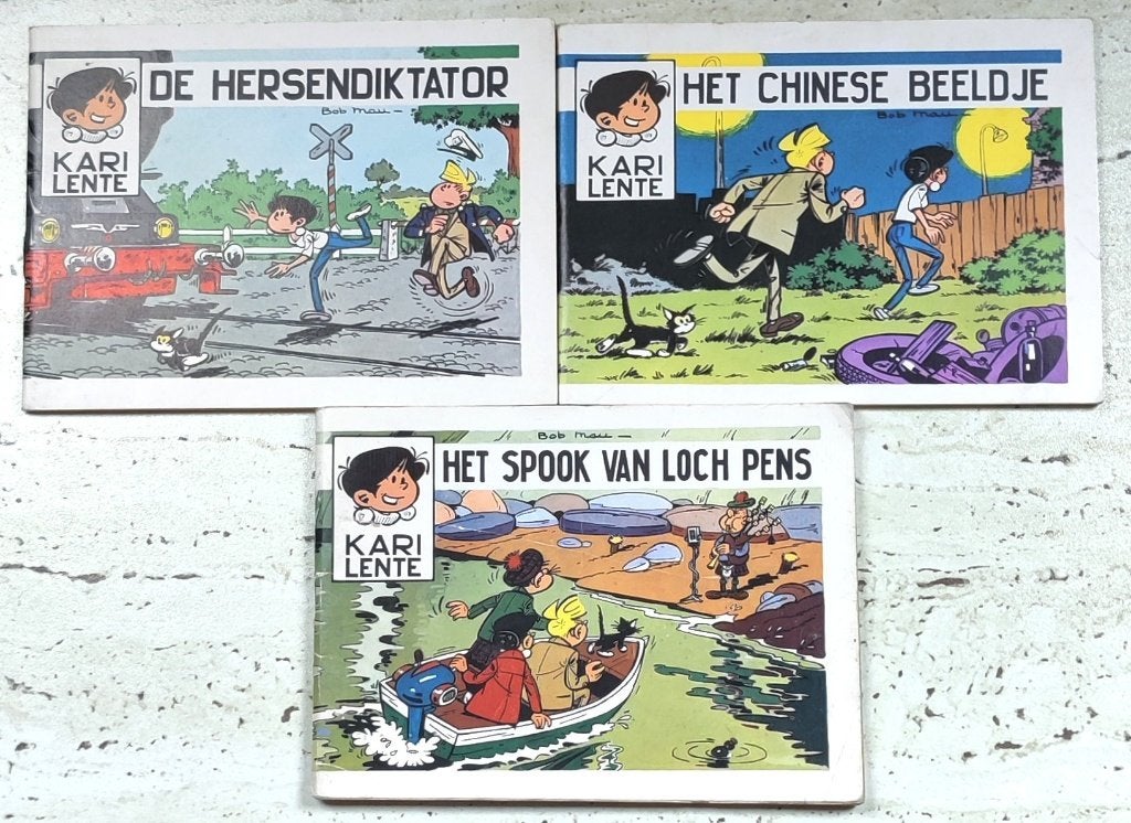 3 strips van Kari Lente Reclame Knorr soepen 1970, Meerdere stripboeken, Ophalen of Verzenden, Zo goed als nieuw