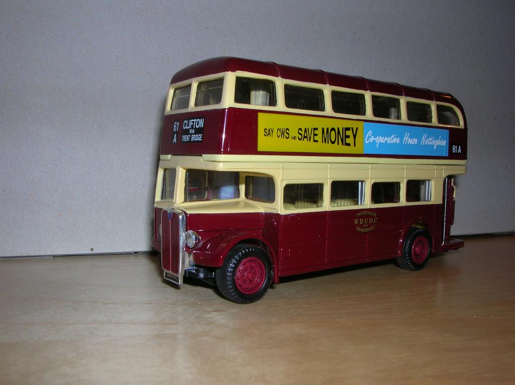 Corgi AEC Regent bus, Ophalen of Verzenden, Zo goed als nieuw, Bus of Vrachtwagen, Corgi