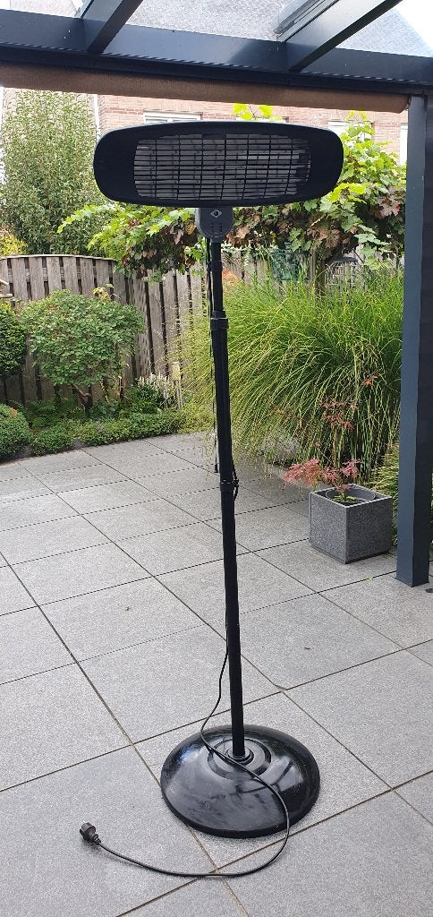 Terrasverwarming, Draaibaar, Vloer, Zo goed als nieuw, Ophalen